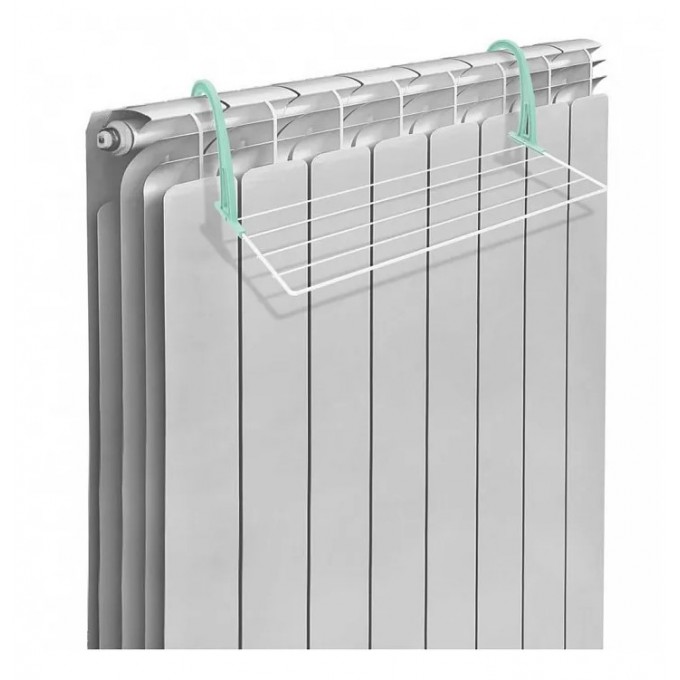 Сушилка для сушки белья на батарею СБ5-45П/Б (БЕЛАЯ) 45х23 19114781